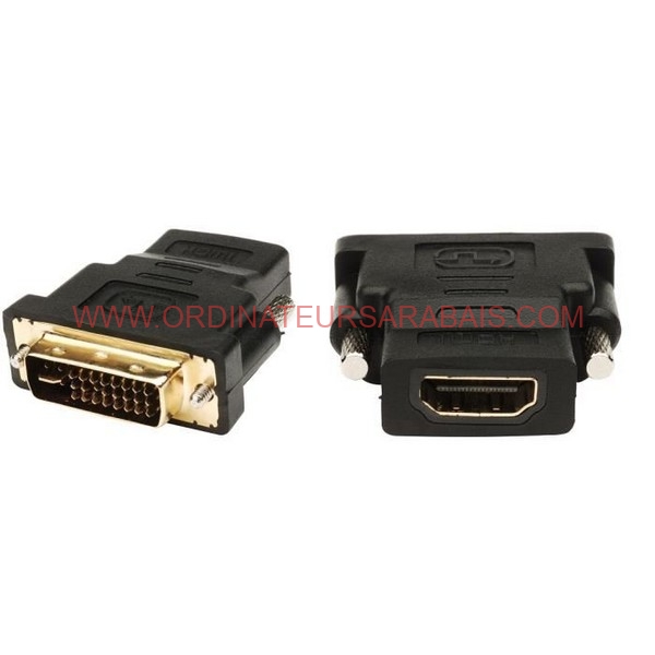 Adaptateur DVI vers HDMI Adaptateur DVI vers HDMI