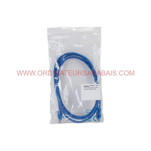 C2G 00394 6 ft. Cat 5E Blue 350 MHz Snagless Patch Cable C2G 00394 6 ft. Cat 5E Blue 350 MHz Snagless Patch Cable