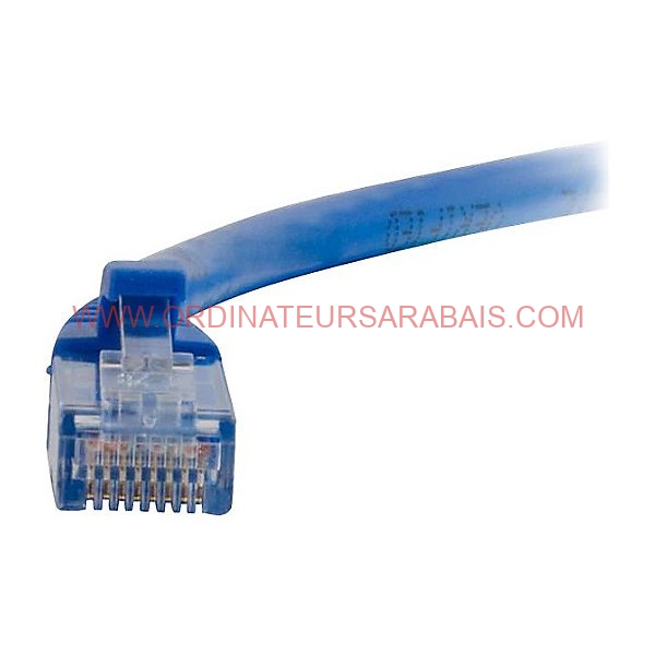 C2G 15200 10ft Cat5e Snagless Unshielded (UTP) Network Patch Ethernet Cable Blue