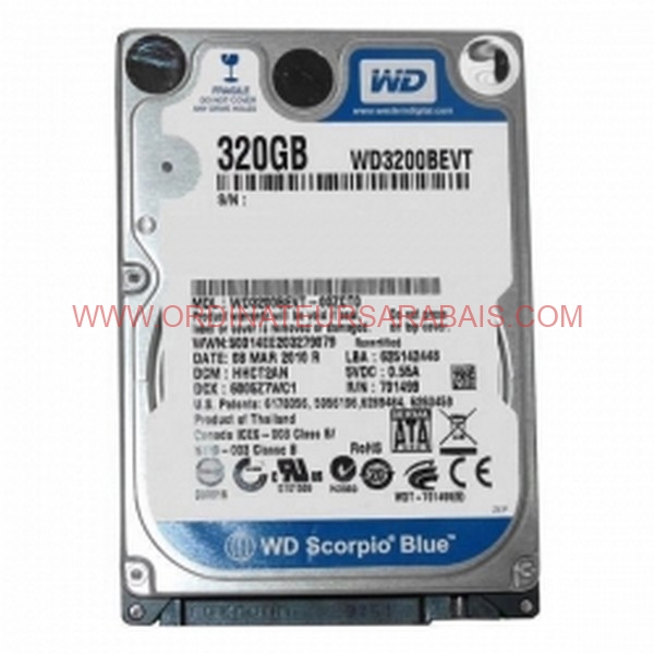 320 GB 2.5 DISK 320 GB 2.5 DISK