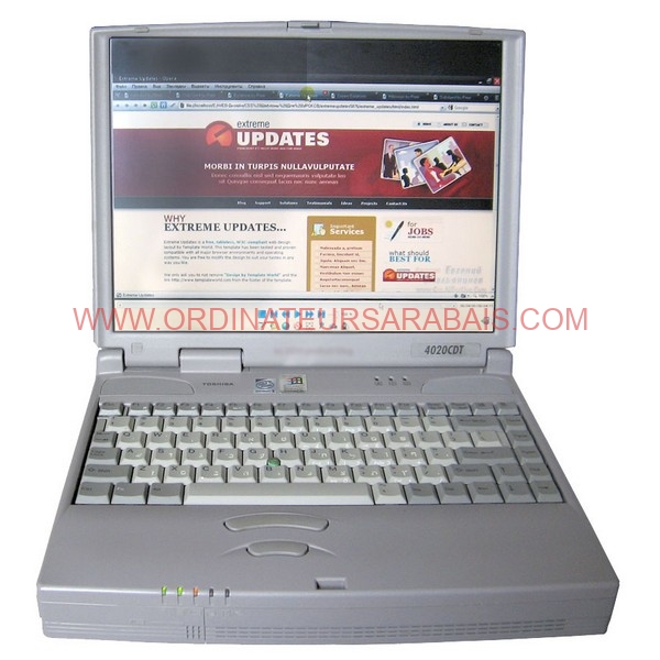 Toshiba Satellite 4020CDT Toshiba Satellite 4020CDT