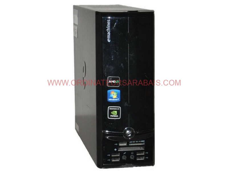 Emachines EL1320-02C SFF | AMD Athlon 64 x2 DUAL CORE @ 2,70 Ghz + 4 Go + 500 GB Emachines EL1320-02C SFF | AMD Athlon 64 x2 DUAL CORE @ 2,70 Ghz + 4 Go + 500 GB