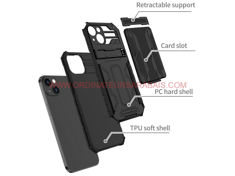 Coque de protection pour Iphone 12 et Iphone 13 de catégorie militaire Coque de protection pour Iphone 12 et Iphone 13 de catégorie militaire