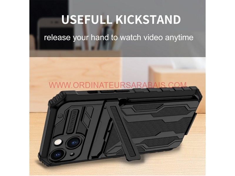 Coque de protection pour Iphone 12 et Iphone 13 de catégorie militaire