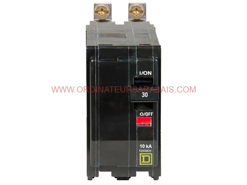 BREAKER SQUARE D BOLT ON DE 30 AMPÈRES - DOUBLE PÔLES BREAKER SQUARE D BOLT ON DE 30 AMPÈRES - DOUBLE PÔLES