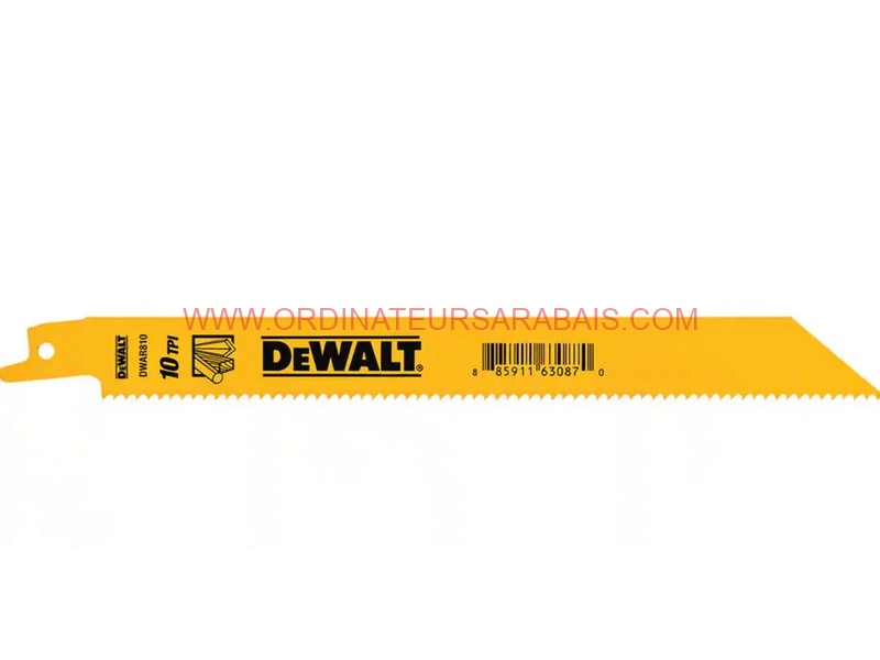 DWAR810 DEWALT General Purpose RECIPROCATING SAW BLADES DWAR810 DEWALT General Purpose RECIPROCATING SAW BLADES
