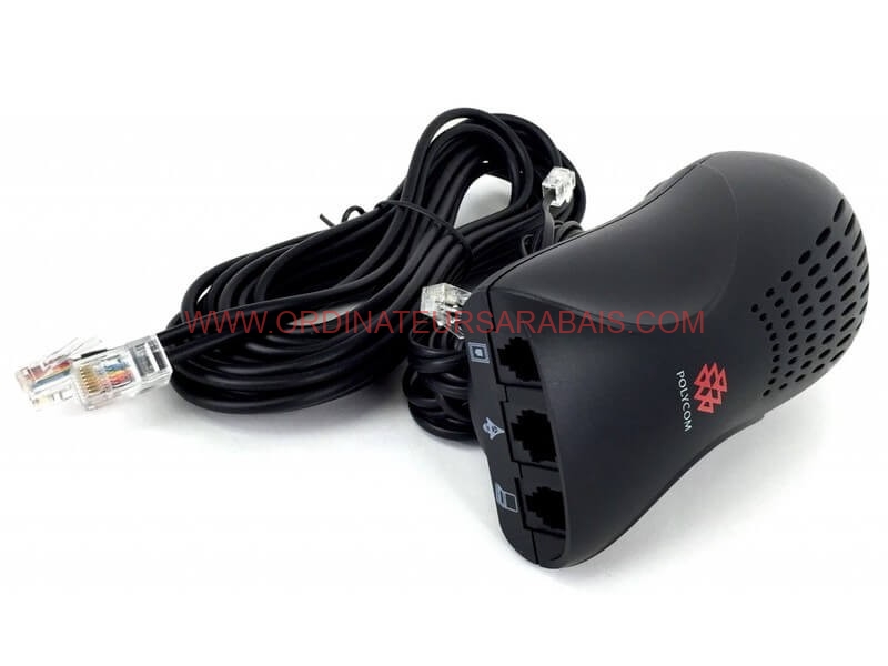 Polycom SoundStation Premier EX 2201-01900-001 + Micros + Power Supply + Câbles Polycom SoundStation Premier EX 2201-01900-001 + Micros + Power Supply + Câbles