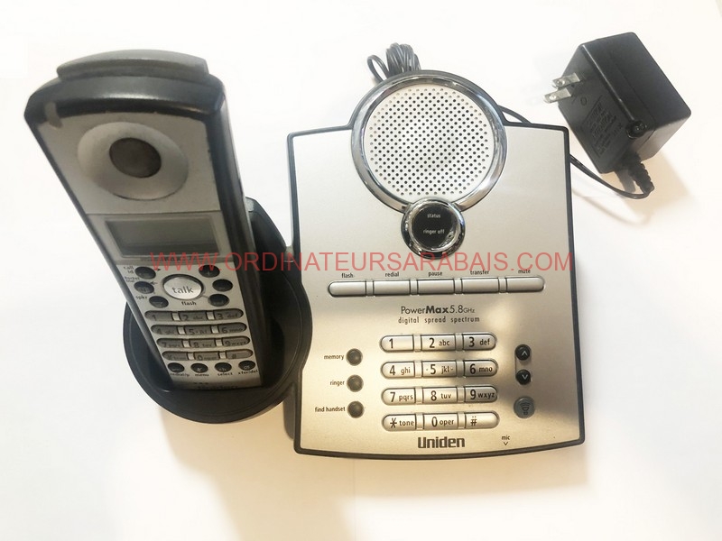 UNIDEN CORDLESS PHONE TRU5865 UNIDEN CORDLESS PHONE TRU5865