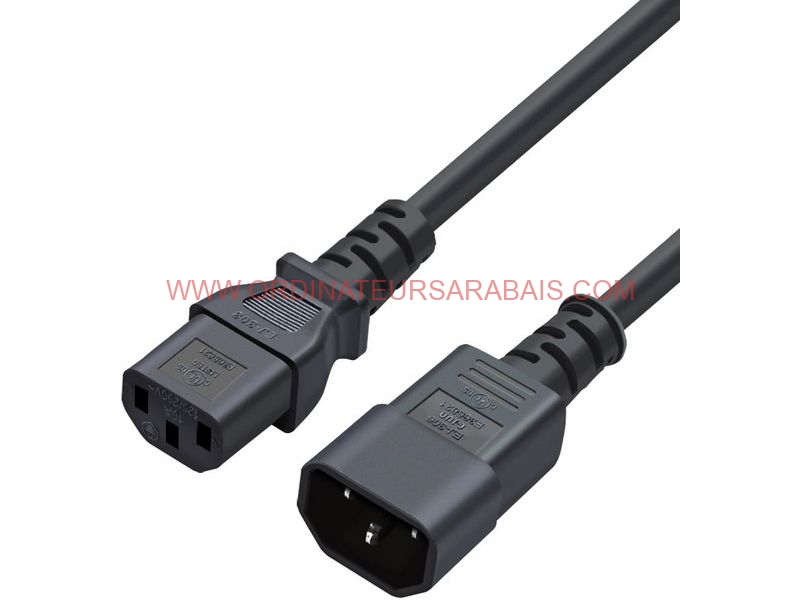 Universal Cable extension - PDUC14 to C13 18AWG Universal Cable extension