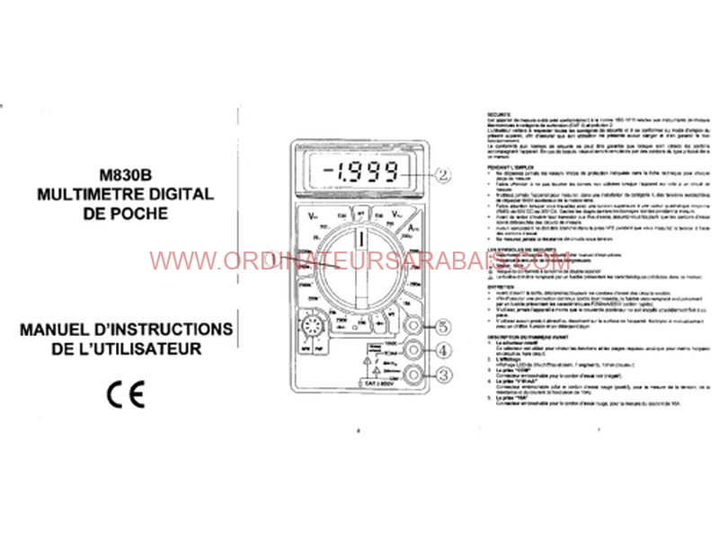 M-830B MANUAL 1