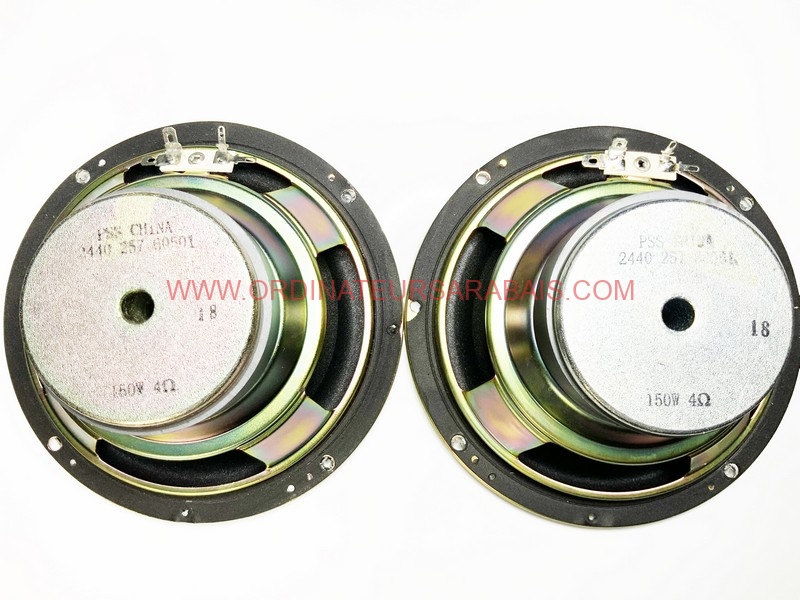 2440 257 60501 2 Haut-Parleurs LOUD SPEAKERS de 150 watts 4 ohms 2440 257 60501 2 Haut-Parleurs LOUD SPEAKERS de 150 watts 4 ohms