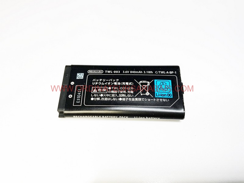 TWL-003 Batterie d'origine pour Console de jeu Nintendo DS de 3.6V 840mAh CTWL-A-BP-1 TWL-003 Batterie d'origine pour Console de jeu Nintendo DS de 3.6V 840mAh CTWL-A-BP-1