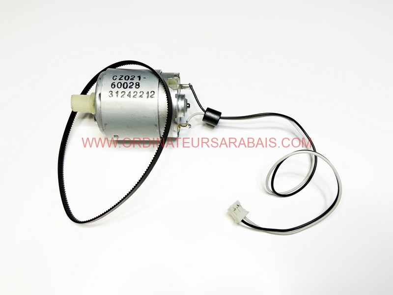 CZ021-60028 Moteur DC pour HP DeskJet 2514 3830 3831 3835 GT-5810 5820 5811 5821 + Courroie CZ021-60028 Moteur DC pour HP DeskJet 2514 3830 3831 3835 GT-5810 5820 5811 5821 + Courroie