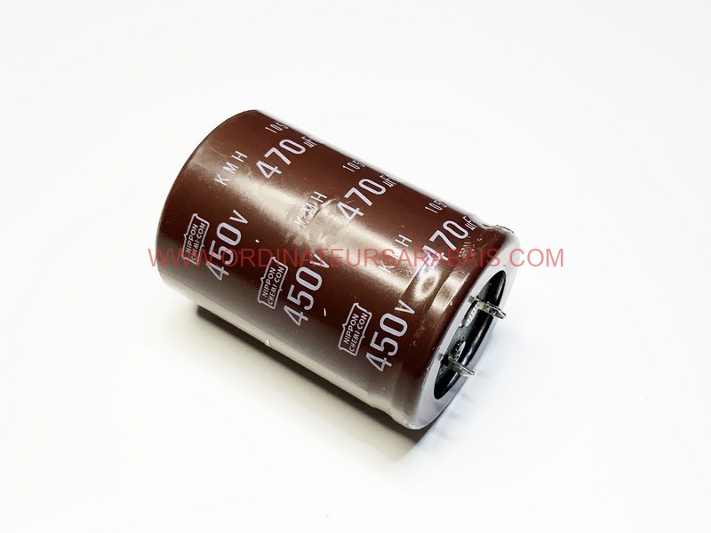 470uF 450v 105° C Condensateur électrolytique Radial en aluminium - Radial Aluminum Electrolytic Capacitor 470uF 450v 105° C Condensateur électrolytique Radial en aluminium - Radial Aluminum Electrolytic Capacitor