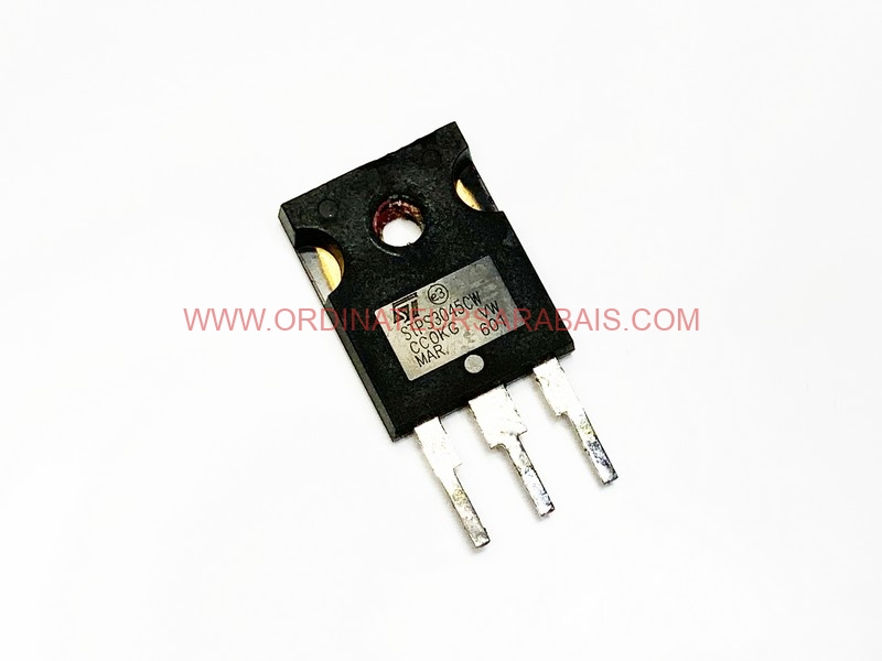 STPS3045CP STPS3045CW 45V 15Ax2 Dual Schottky Diode Rectifier | Redresseur à double diode Schottky STPS3045CP STPS3045CW 45V 15Ax2 Dual Schottky Diode Rectifier | Redresseur à double diode Schottky