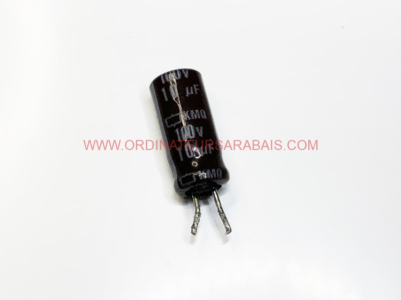 10uF 100v 105° C Condensateur électrolytique Radial en aluminium - Radial Aluminum Electrolytic Capacitor 10uF 100v 105° C Condensateur électrolytique Radial en aluminium - Radial Aluminum Electrolytic Capacitor