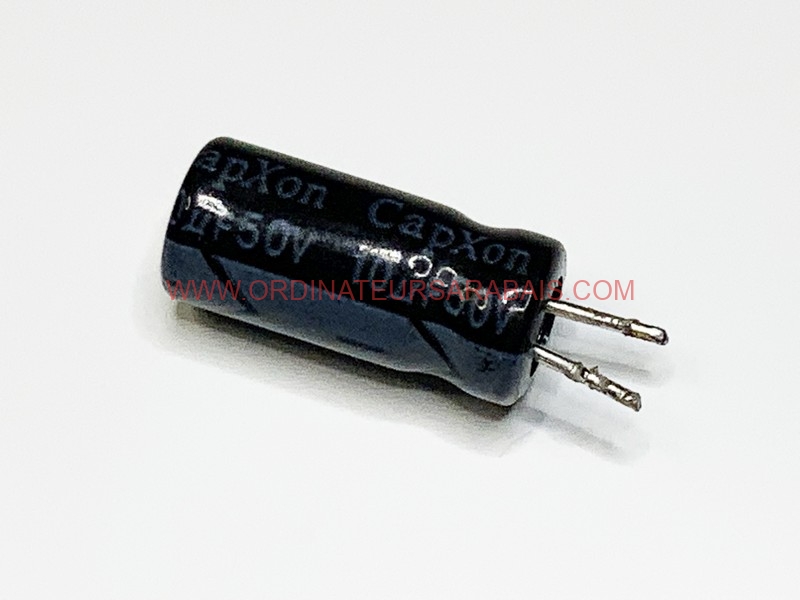 10uF 50v 105° C Condensateur électrolytique Radial en aluminium - Radial Aluminum Electrolytic Capacitor 10uF 50v 105° C Condensateur électrolytique Radial en aluminium - Radial Aluminum Electrolytic Capacitor
