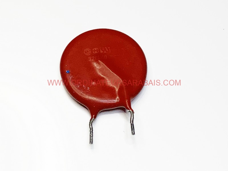 320L40 320Vac 420Vdc Varistance radiale oxyde métal plomb ( LITTELFUSE V320LA40BP ) 320L40 320Vac 420Vdc Varistance radiale oxyde métal plomb ( LITTELFUSE V320LA40BP )