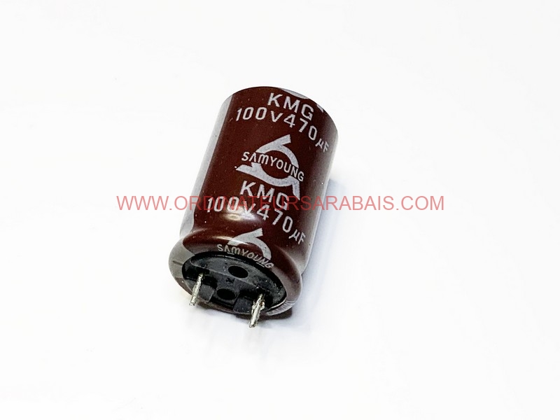470uF 100v 105° C Condensateur électrolytique Radial en aluminium - Radial Aluminum Electrolytic Capacitor 470uF 100v 105° C Condensateur électrolytique Radial en aluminium - Radial Aluminum Electrolytic Capacitor