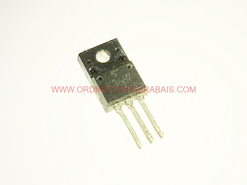 2SK3667 600V 7.5A Transistor N-MOSFET 45W Transistor à effet de champ 2SK3667 600V 7.5A Transistor N-MOSFET 45W Transistor à effet de champ
