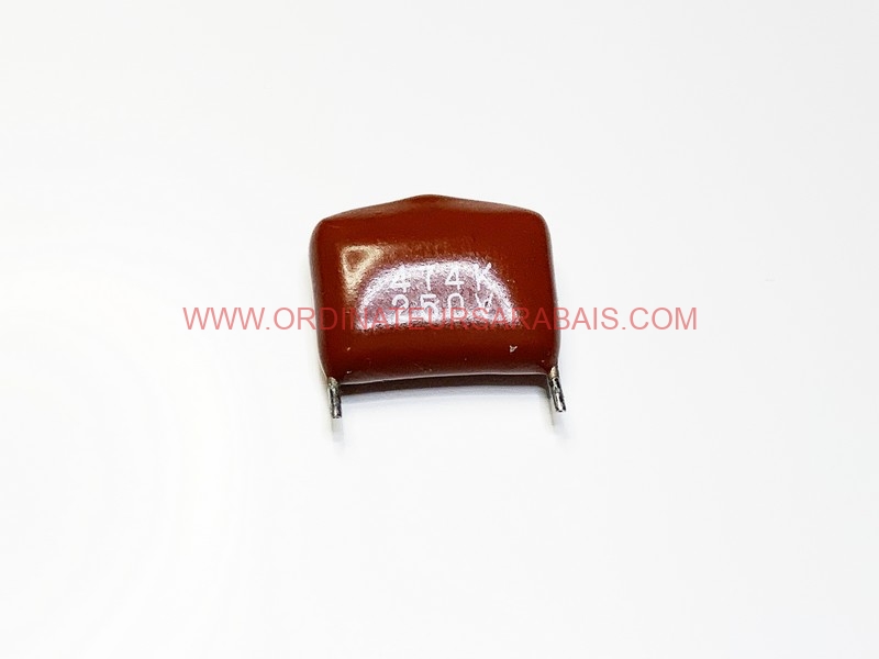 474K ( .47uF ) 250V Condensateur à film métallisé - Metallized film capacitor 474K ( .47uF ) 250V Condensateur à film métallisé - Metallized film capacitor