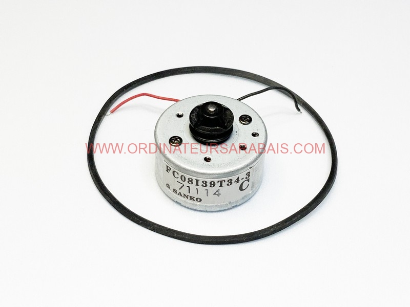 Sanko FC08I39T34-3 3VDC Motor WPlastic V-Belt Pulley Super Fast Sanko FC08I39T34-3 3VDC Motor WPlastic V-Belt Pulley Super Fast