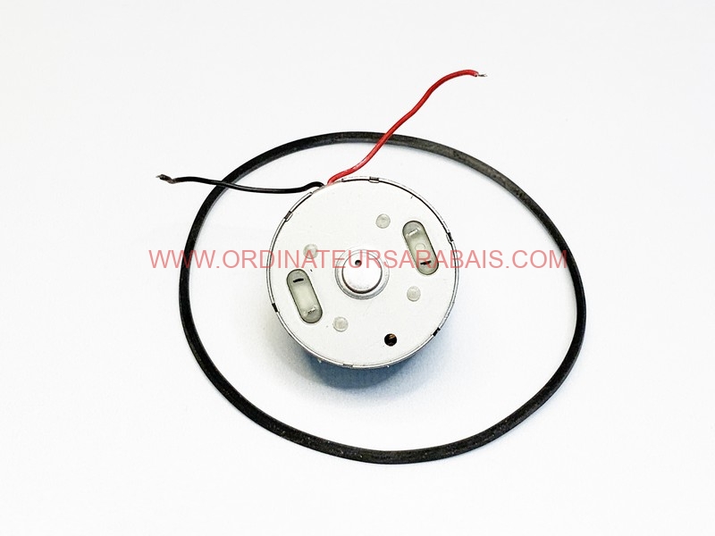Sanko FC08I39T34-3 3VDC Motor WPlastic V-Belt Pulley Super Fast Sanko FC08I39T34-3 3VDC Motor WPlastic V-Belt Pulley Super Fast
