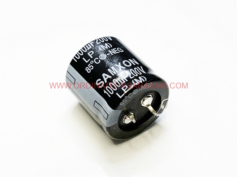 1000uF 200v 85° C Condensateur électrolytique Radial en aluminium - Radial Aluminum Electrolytic Capacitor 1000uF 200v 85° C Condensateur électrolytique Radial en aluminium - Radial Aluminum Electrolytic Capacitor