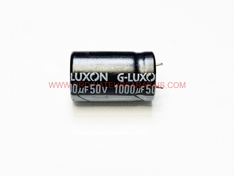 1000uF 50v 105° C Condensateur électrolytique Radial en aluminium - Radial Aluminum Electrolytic Capacitor 1000uF 50v 105° C Condensateur électrolytique Radial en aluminium - Radial Aluminum Electrolytic Capacitor