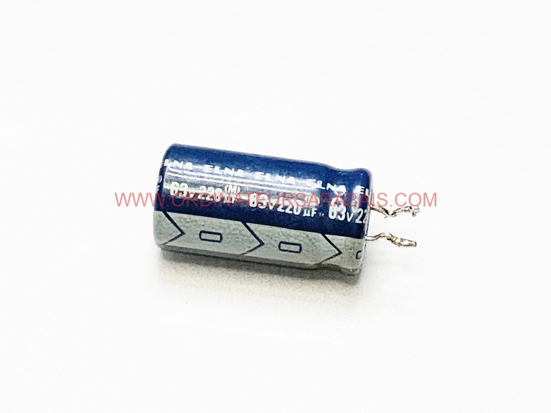 220uF 63v 85° C Condensateur électrolytique Radial en aluminium - Radial Aluminum Electrolytic Capacitor 220uF 63v 85° C Condensateur électrolytique Radial en aluminium - Radial Aluminum Electrolytic Capacitor