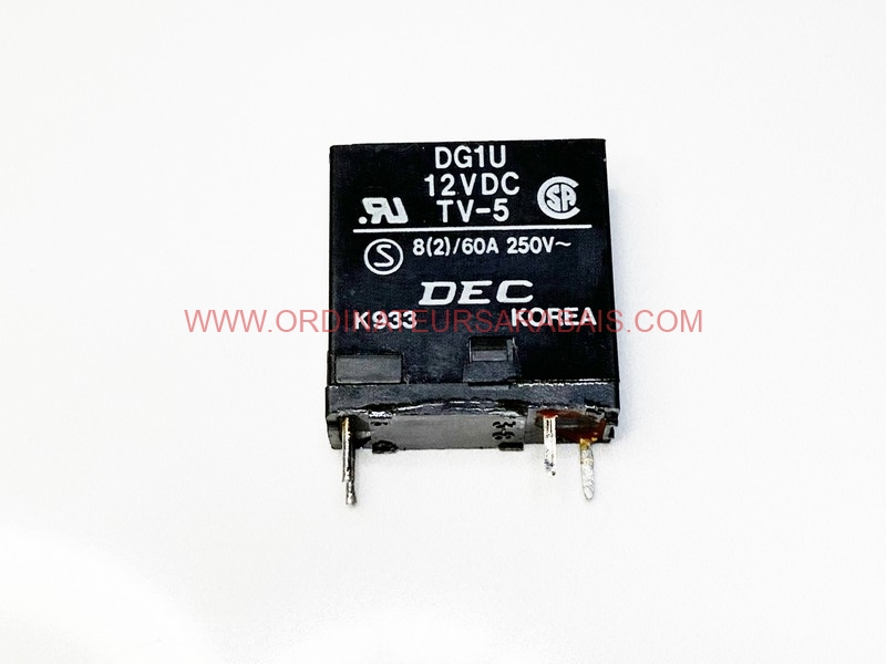 DG1U 12VDC TV-5 60A 250V Power Relay Relais de puissance DG1U 12VDC TV-5 60A 250V Power Relay Relais de puissance