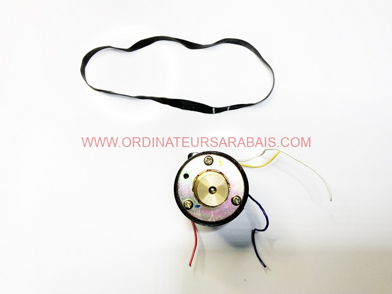 MAX-13V2L 8V-12V VINTAGE DC Motor WBelt  Moteur vintage avec courroie