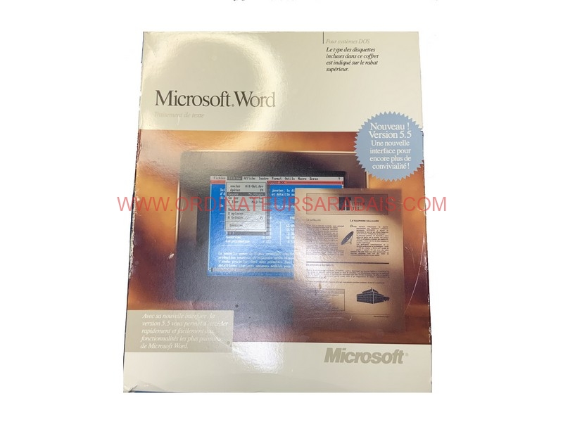 Microsoft Word 5.5 Complete WBox and manuals - Original Genuine 16 floppy 5.25 disks Software Microsoft Word 5.5 Complete W/Box and manuals - Original Genuine 16 floppy 5.25" disks Software