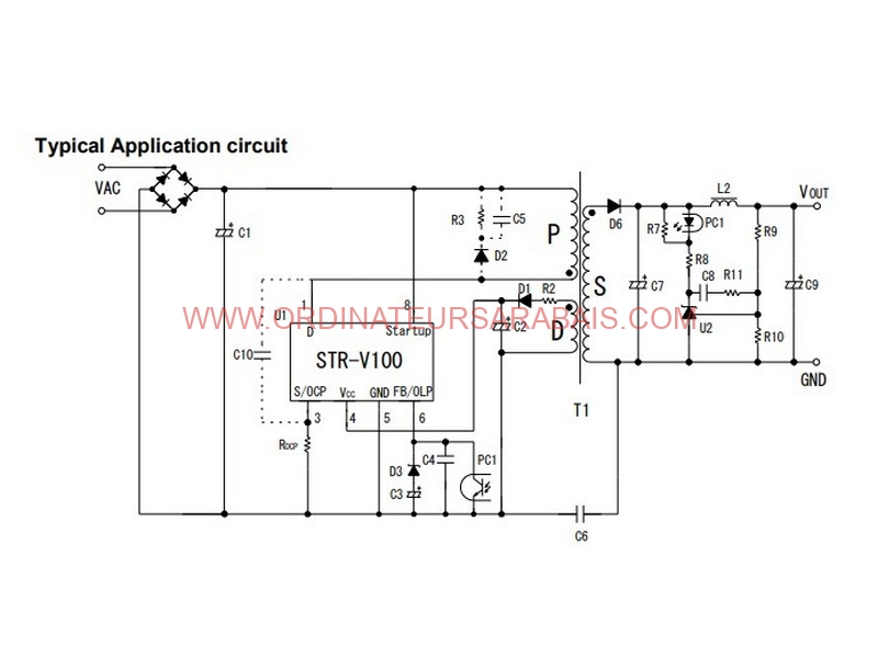 STRV153 STR-V153 650V PRC Off-Line Switching Regulator Régulateur de commutation hors ligne PRC STRV153 STR-V153 650V PRC Off-Line Switching Regulator Régulateur de commutation hors ligne PRC