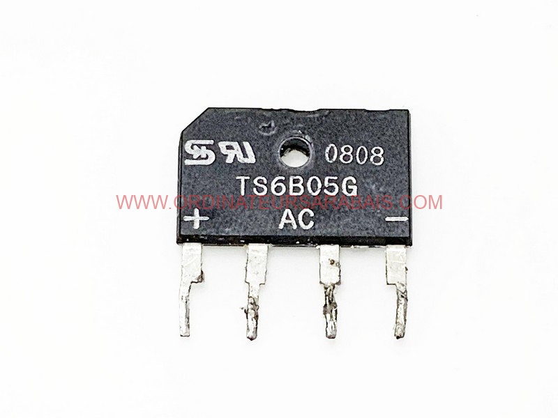 TS6B05G 600V 6A Diode Bridge Rectifier Pont Redresseur TS6B05G 600V 6A Diode Bridge Rectifier Pont Redresseur