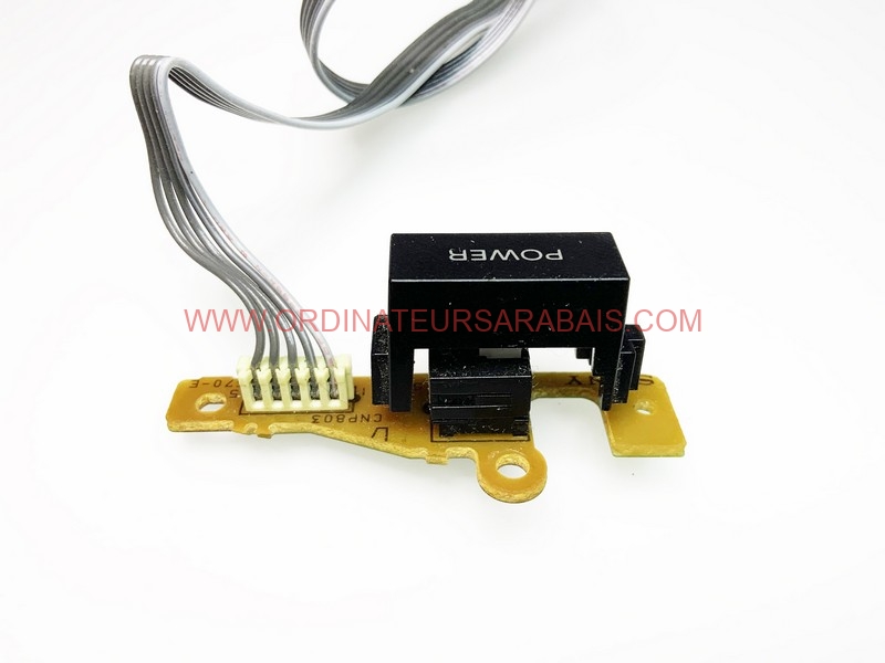 Sony 1-651-570-E  TC-WR801ES deck Power switch 120VAC - Interrupteur Vintage de lecteur cassette