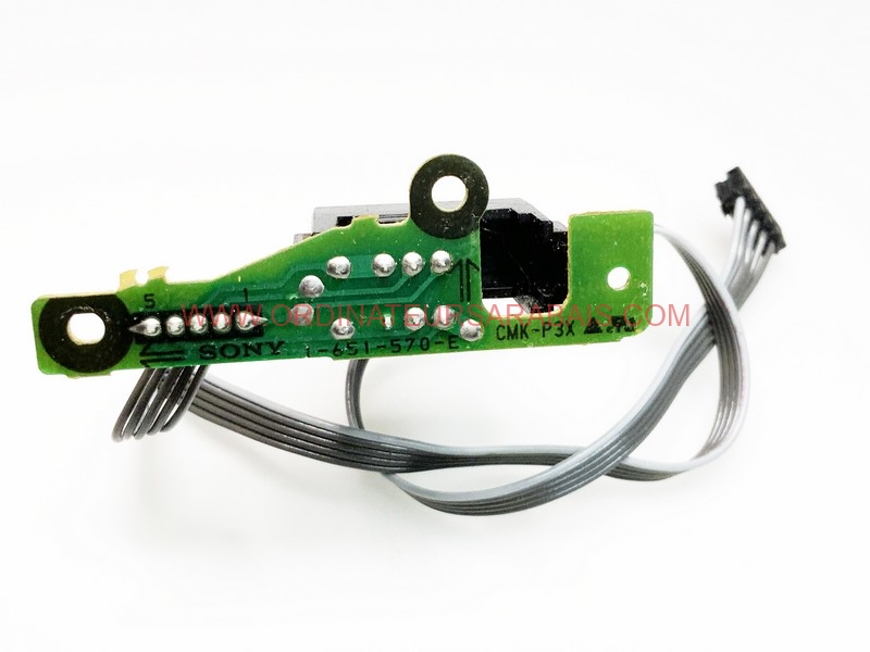 Sony 1-651-570-E  TC-WR801ES deck Power switch 120VAC - Interrupteur Vintage de lecteur cassette Sony 1-651-570-E TC-WR801ES deck Power switch 120VAC - Interrupteur Vintage de lecteur cassette