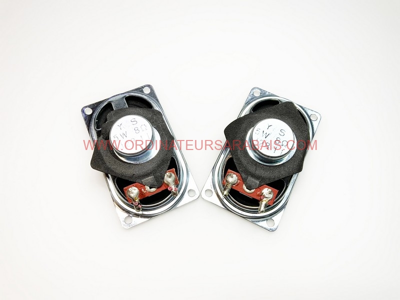 I2811 Ensemble de 2 minis Haut-Parleurs 8 Ohms 5 watts Speakers 2 I2811 Ensemble de 2 minis Haut-Parleurs 8 Ohms 5 watts Speakers