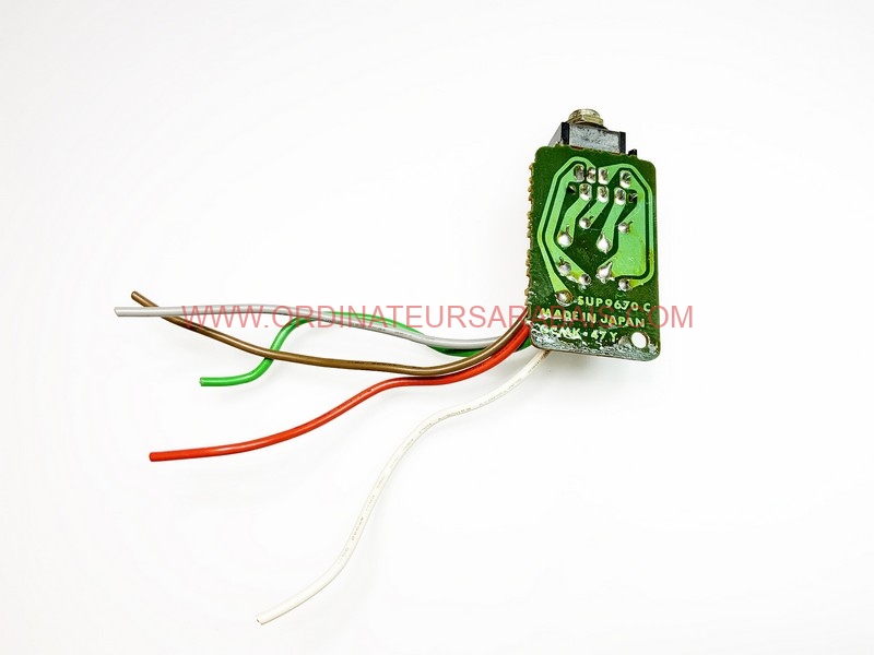 Technics SA-5060 Original Headphone Jack Board SUP9670 C Technics SA-5060 Original Headphone Jack Board SUP9670 C