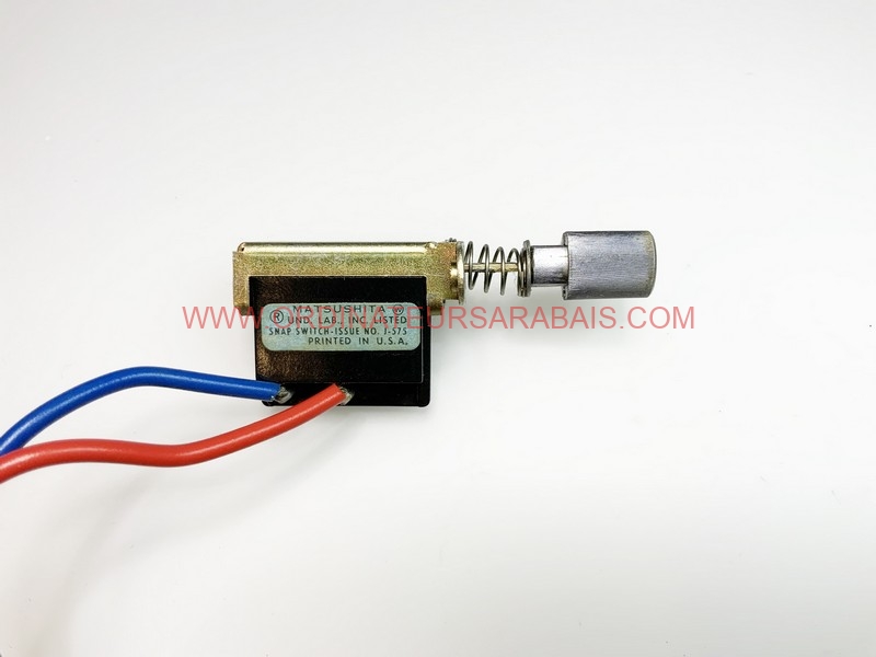 ESB-704T Vintage TEAC A-100 Power Snap Switch w Knob Matsushita 3A 250V ESB-704T Vintage TEAC A-100 Power Snap Switch w Knob Matsushita 3A 250V