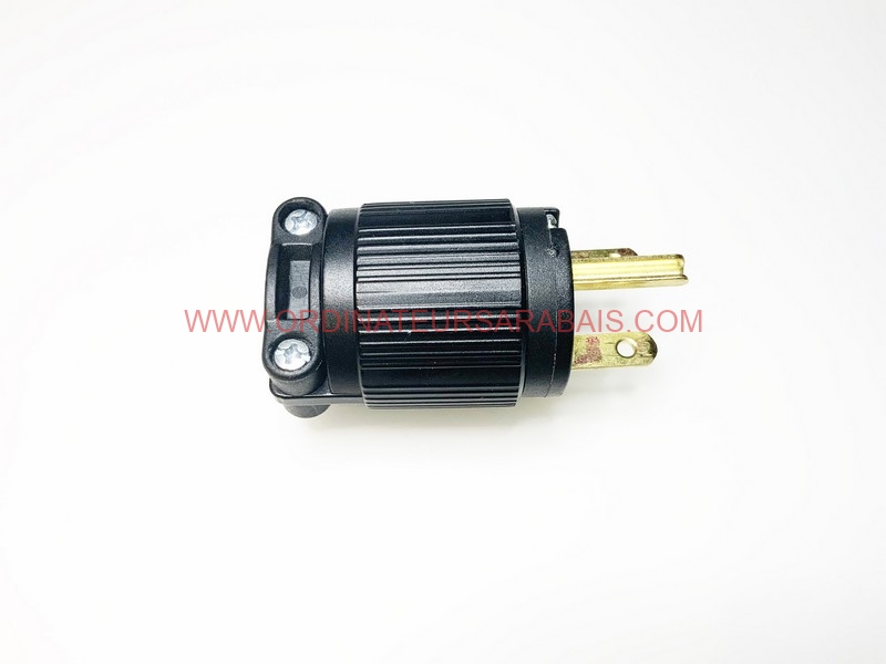 NEMA 6-15 15A 250V Lame droite Prise Industrielle - Connecteur d'alimentation NEMA 6-15 15A 250V Lame droite Prise Industrielle - Connecteur d'alimentation