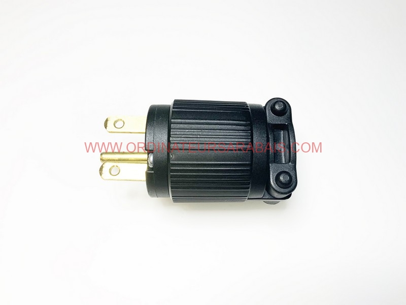 NEMA 6-15 15A 250V Lame droite Prise Industrielle - Connecteur d'alimentation NEMA 6-15 15A 250V Lame droite Prise Industrielle - Connecteur d'alimentation