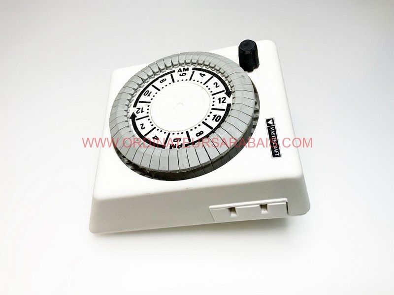 E10694 52-8853-8 Mastercraft Programmable Mechanical Indoor Timer - 24 hours