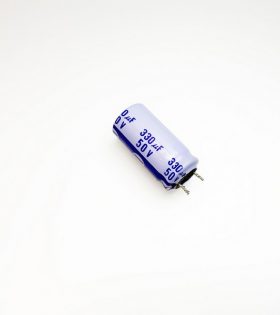 330uF 50v 85° C Radial Aluminum Electrolytic Capacitor