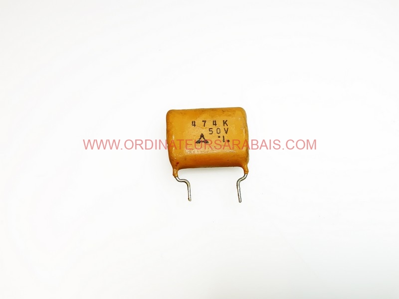 474K ( .47uF ) 50V Metal film capacitor 474K ( .47uF ) 50V Metal film capacitor