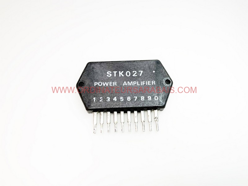 SANYO-STK027-STK-027-Integrated-Circuit-Power-Amplifier SANYO STK027 STK-027 Integrated Circuit Power Amplifier