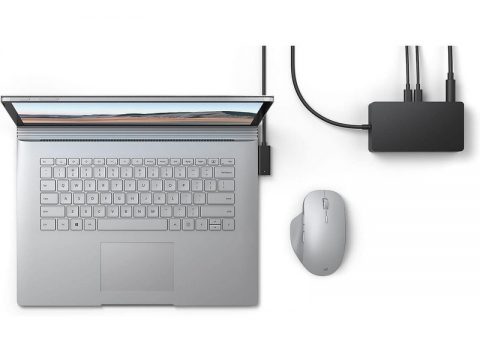Microsoft Surface Dock 2 USB-C, Ethernet Gigabit, USB-A, Audio 3.5 mm, double 4K à 60 Hz