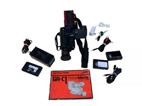 JVC GR-C1U Caméscope Vintage VHS-C ( Back to the future )