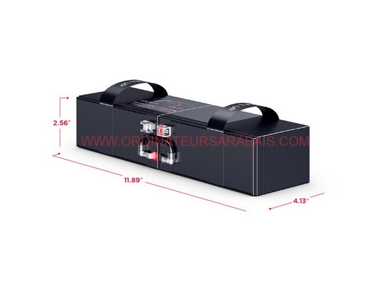 RB1290X2E Cyber Power UPS Batterie de Remplacement Catridge Rb1290x2 Compatible Série à décharge rapide RB1290X2E Cyber Power UPS Batterie de Remplacement Catridge Rb1290x2 Compatible Série à décharge rapide