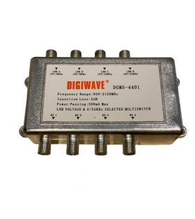 DGMS-4401 4 IN 4 OUT Satellite Switch MULTI SW 950-2150MHZ